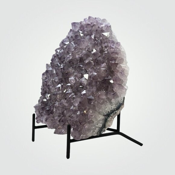 Large Raw Amethyst, Rough Geode Slab, Purple Crystal Cluster, From Brazil (BD) - Picture 3 of 15